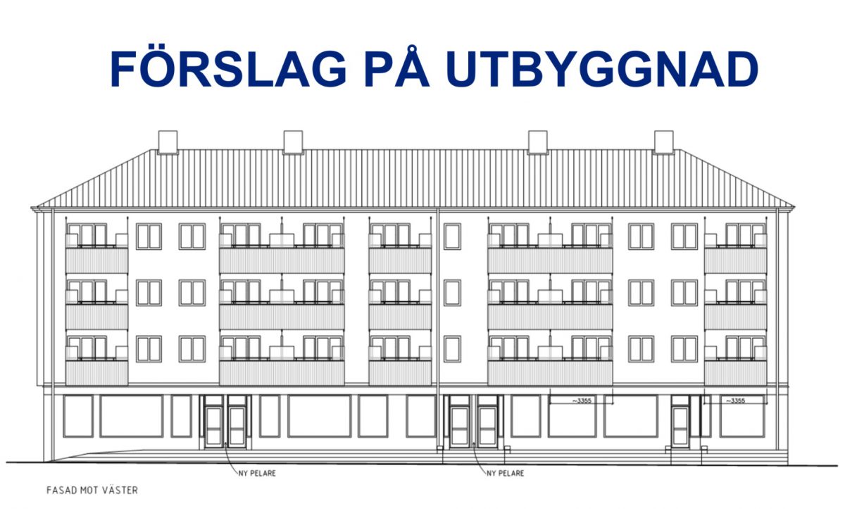 Ritningsförslag Balkonger Brf Örnen